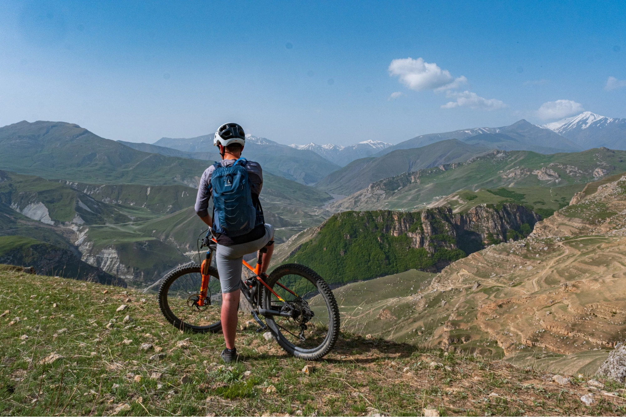 Biking in the Northern Part of the Caucasus