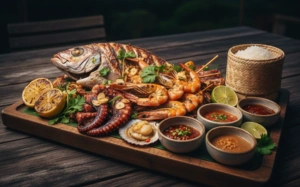 Fresh Grilled Seafood