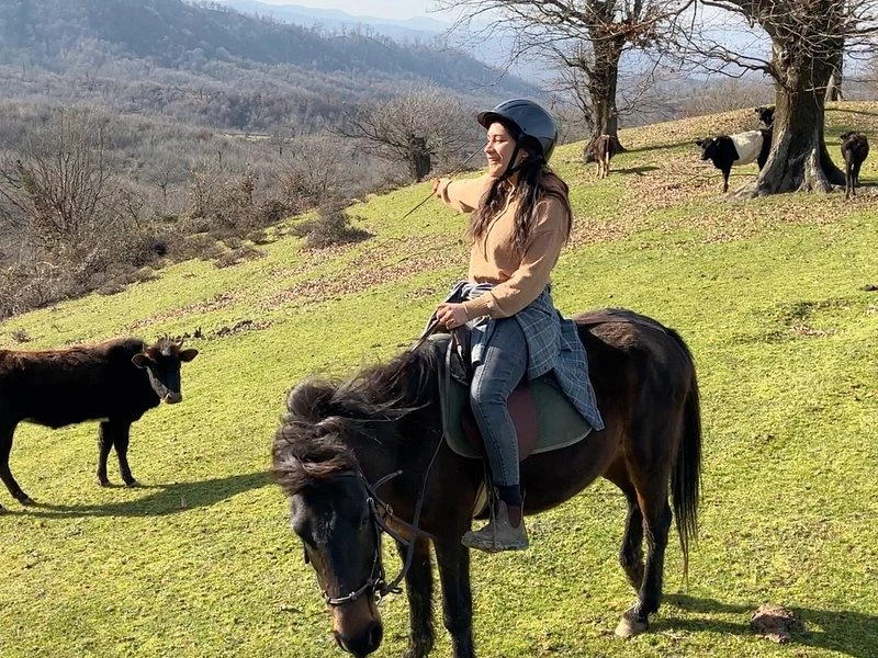 Horseback Riding in the Countryside
