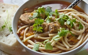 Kespe (Kazakh Noodle Soup)