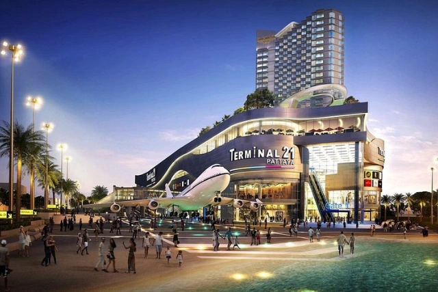 Shopping at Terminal 21