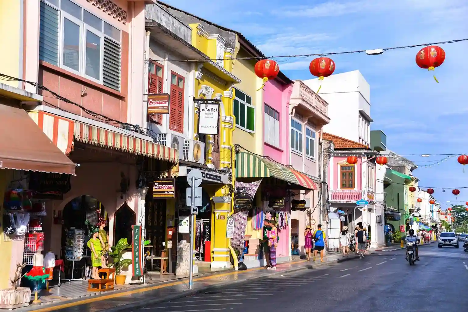 Walking Through Thalang Road