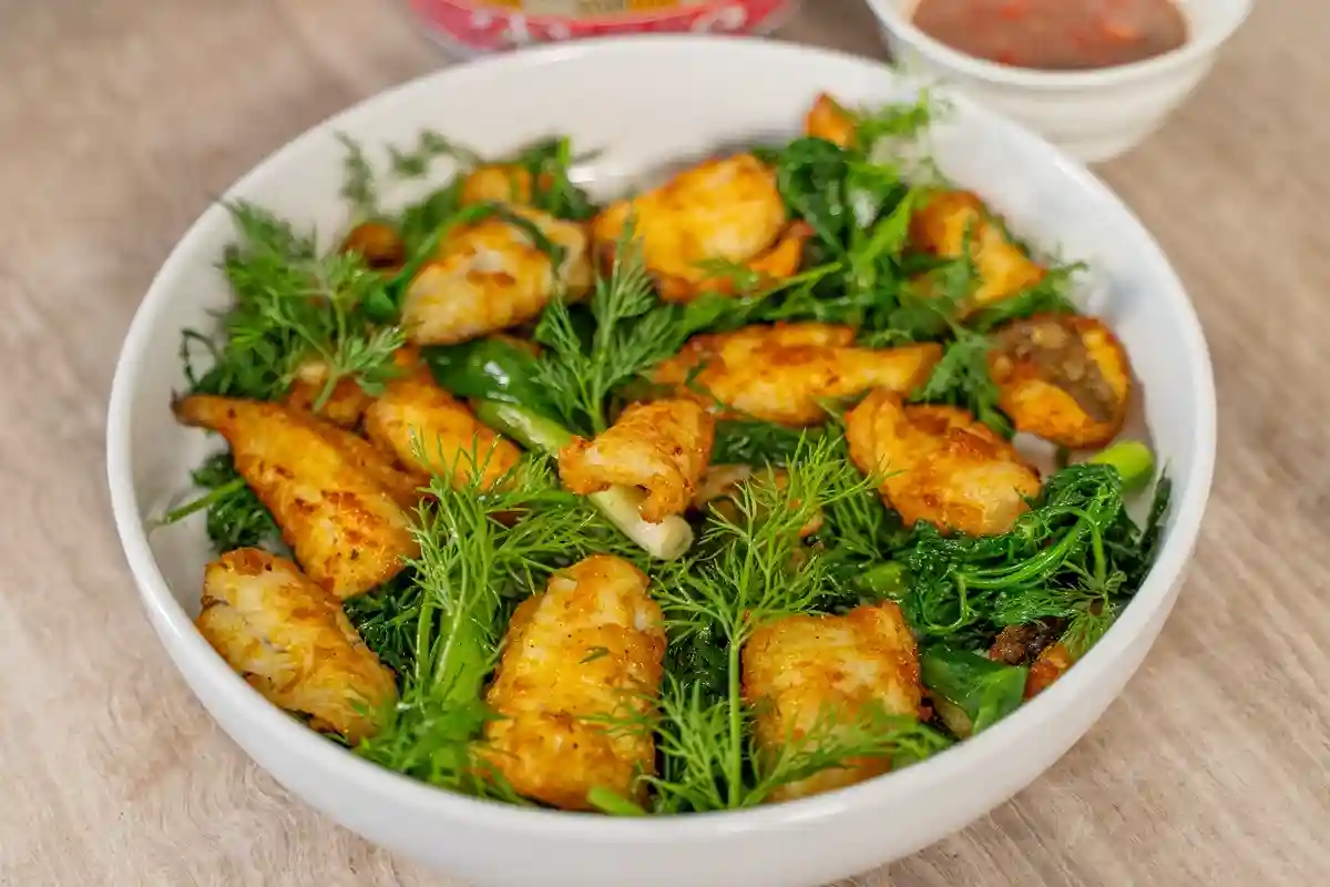 Chả Cá Lã Vọng (Turmeric Fish with Dill)