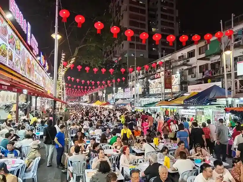 Feast at Jalan Alor Food Street