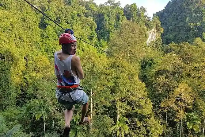 Ziplining In Thailand